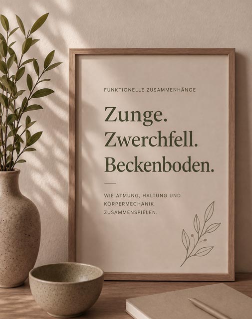 Mundatmung: Warum Zunge, Zwerchfell und Beckenboden zusammengehören